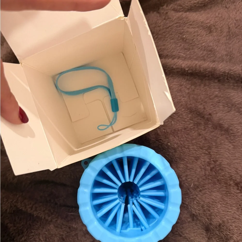Soft Gentle Silicone Dog Paw Cleaner - Green